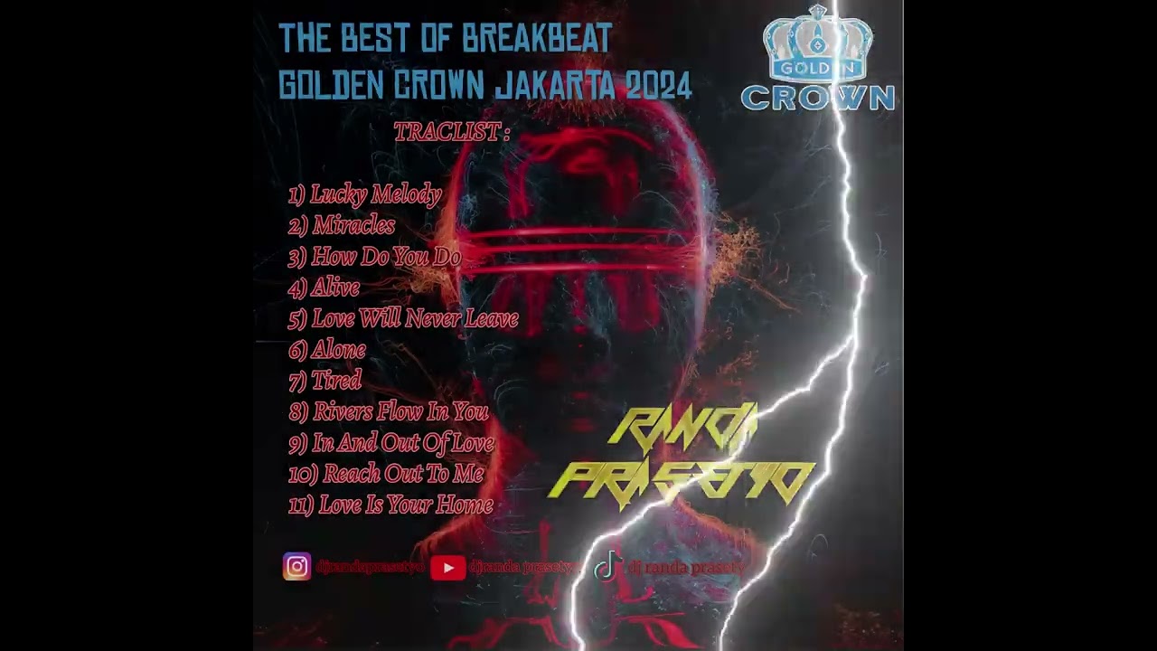 THE BEST OF BREAKBEAT GOLDEN CROWN JAKARTA 2024 FULL BASS DJ RANDA PRASETYO