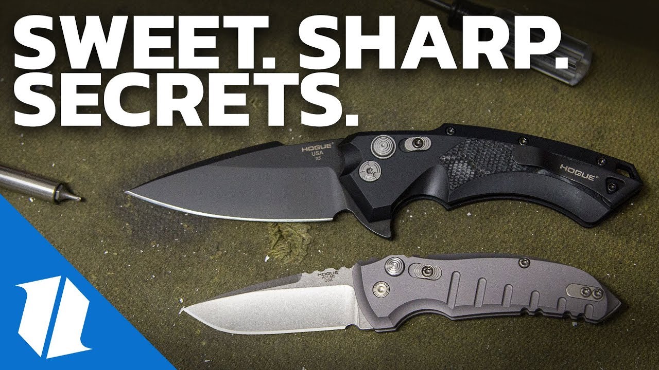 The Best Pocket Knives You've Never Heard Of | Hogue Knives Shop Tour