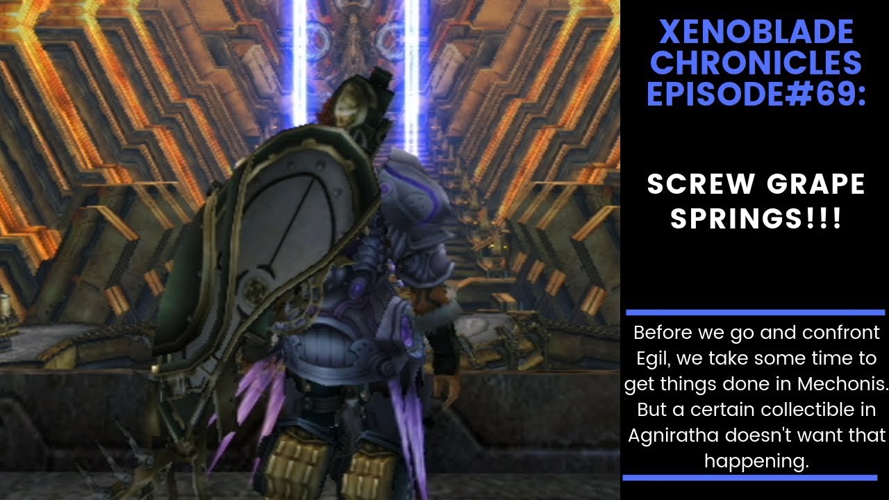 Xenoblade Chronicles Let's Play 69 SCREW GRAPE SPRINGS!!! YouTube