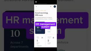 HR management system