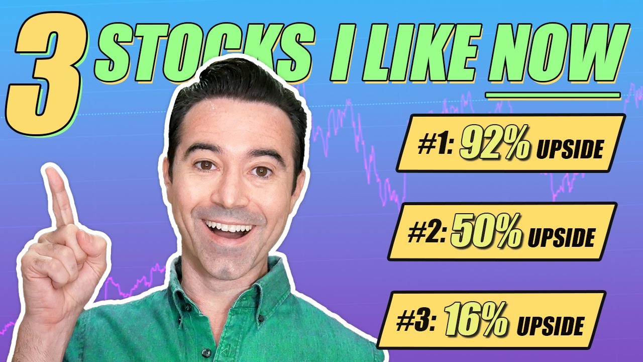 3 TOP Stocks to Buy Right Now! [ 2 Dividend Stocks + 1 Growth Stock