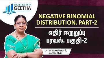 Negative Binomial Distribution Part 2
