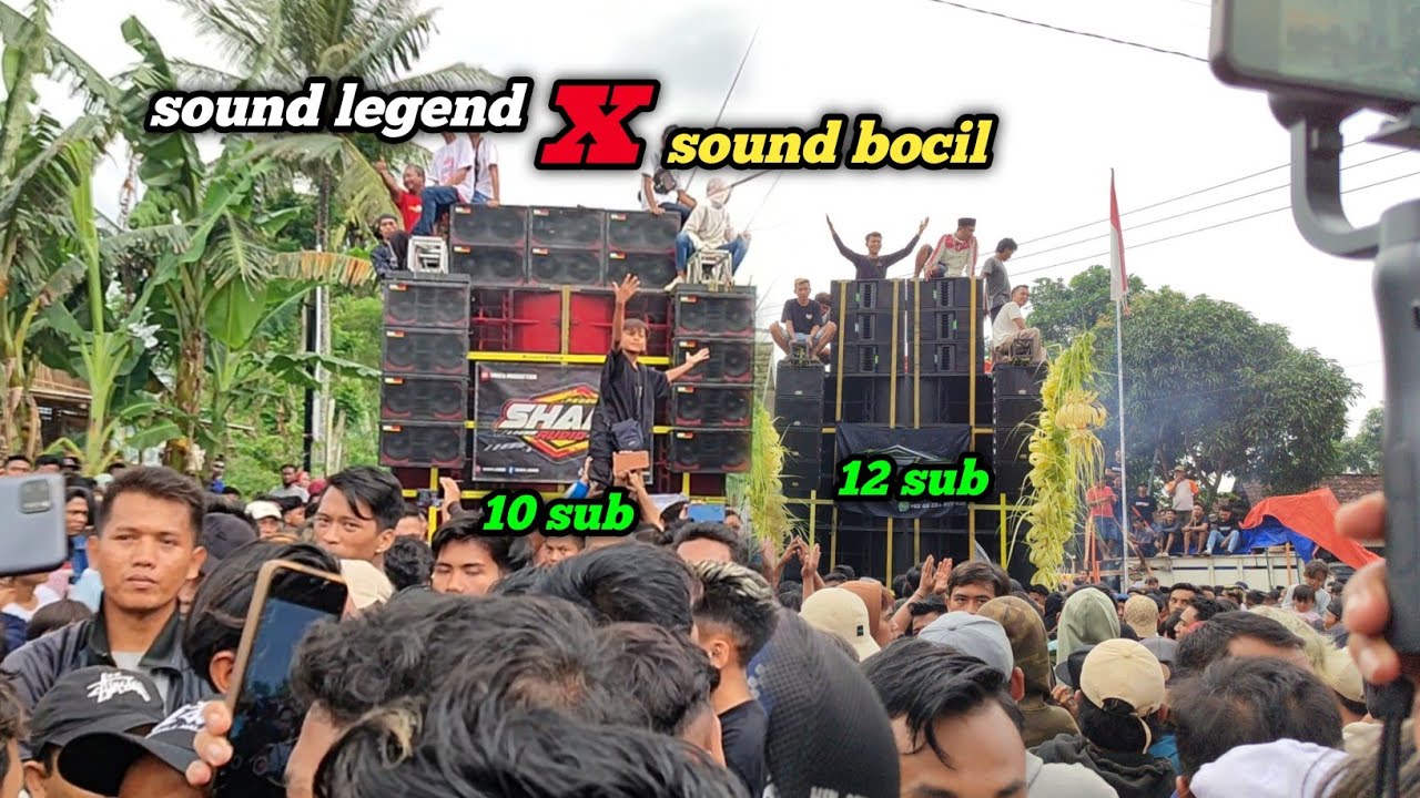 safa audio vs bang musik 10 sub vs 12 sub battle sengit di finis karnaval padasan