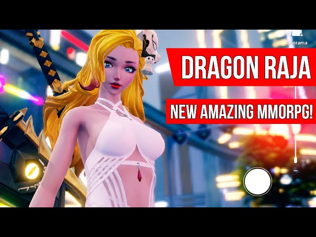 Dragon Raja is a mobile MMO set in a sci-fi open world threatened by dragons