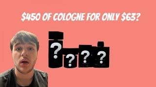 I got 450 dollars worth of cologne for only 63 dollars??