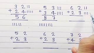 बच्चों के लिए दो अंकों का जोड़ | Learn Addition Without Carry