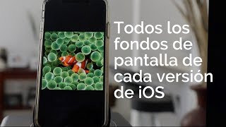 LOS WALLPAPERS DE TODAS LAS VERSIONES DE iOS screenshot 2