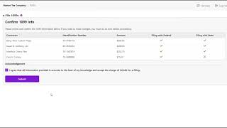 1099 e-file Overview