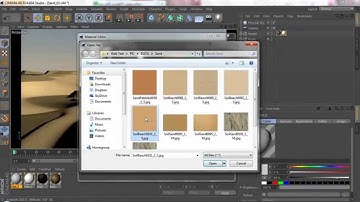 How to create a desert scene in Cinema 4D 09/14