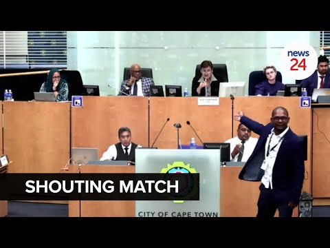 WATCH | Cape Coloured Congress leader Fadiel Adams causes ruckus at city council meeting