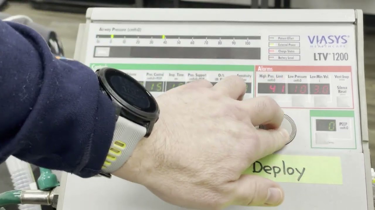 LTV-1200 Ventilator Crash Course