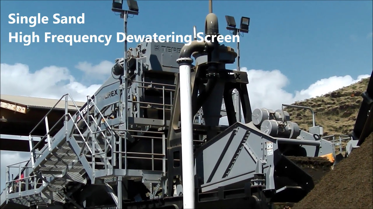 Aggresand 165 Sand Plant with Full Water Management System in Hawaii