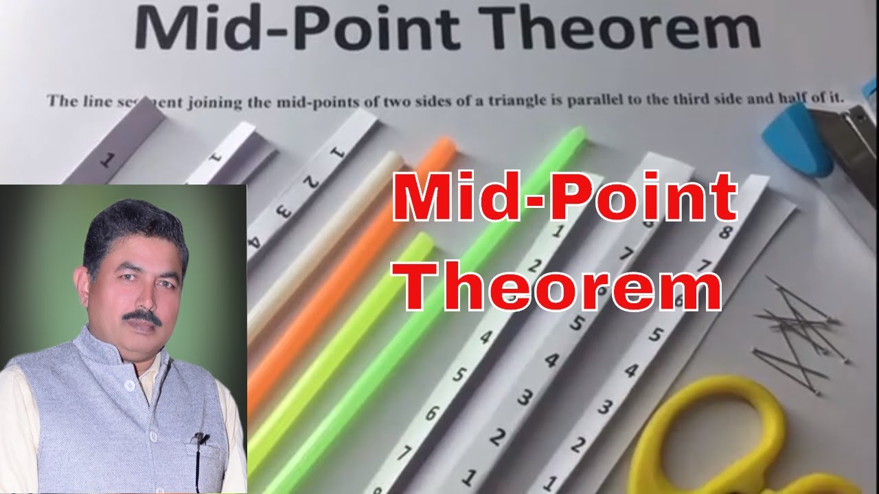 Working Model Mid- Point Theorem - Ideal Math Lab with models and projects