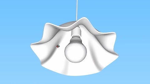 Ceiling Lamp Modeling in Sketchup - Advance Modeling