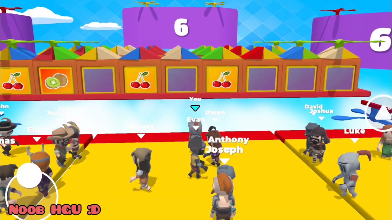 Fall Dudes 3D First Look :D & Gameplay || Android