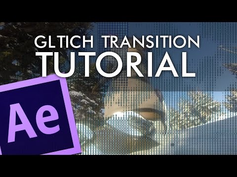 Glitch Transitions Tutorial - After Effects