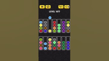 Ball Sort Puzzle - Level 1877