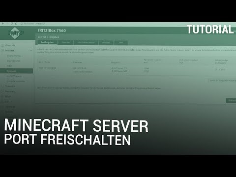 Minecraft Server Port freischalten | Fritzbox