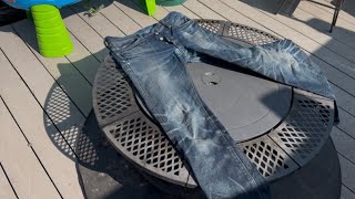 Fade Diary 44: Sugar Cane 2021. 14oz Second soak and scrub.