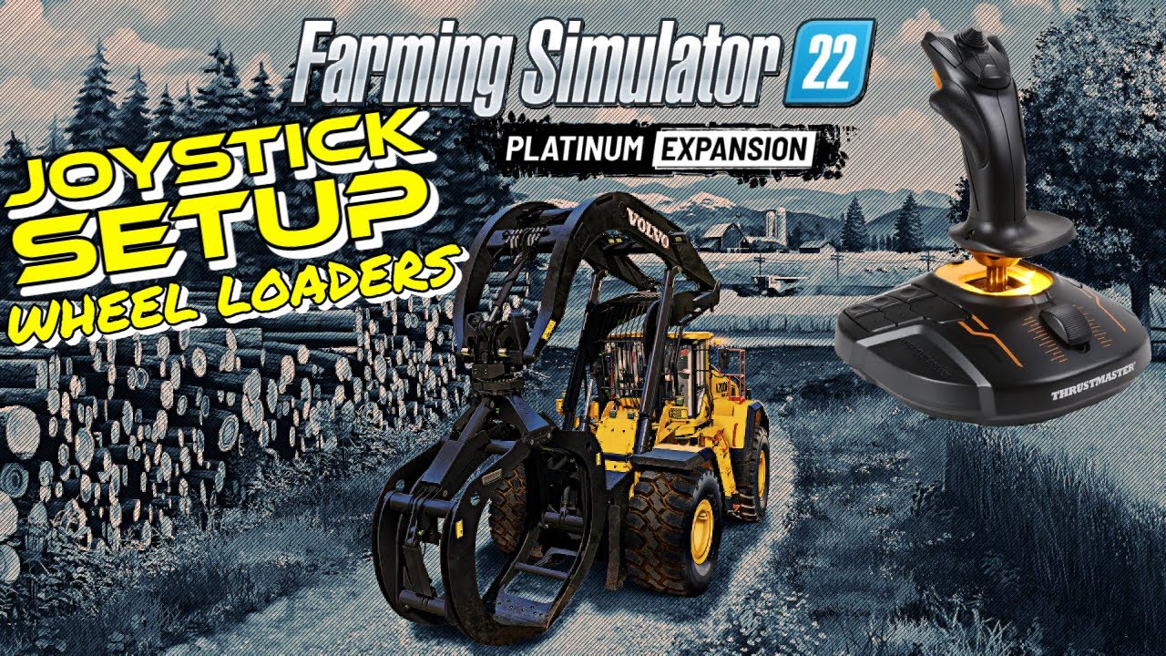 How To Setup Dual Thrustmaster Farmsticks - Farming Simulator 2022 - FDR  Logging 