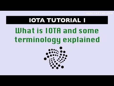 וִידֵאוֹ: מה מייצג iota בבנקאות?