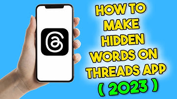 How to Make Hidden Words on Threads App (2023) Instagram Threads