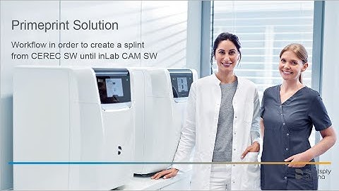 Primeprint Solution Workflow: Creating a Chairside Splint