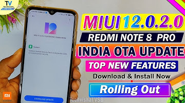 MIUI 12.0.2.0 NEW INDIA STABLE UPDATE ROLL OUT REDMI NOTE 8 PRO | MIUI 12 Redmi Note 8 Pro Update