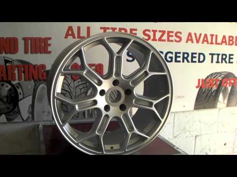 DUBSandTIRES.com 19 Inch Motegi MR120 Hypersilver Rims Mesh Wheels and Tires