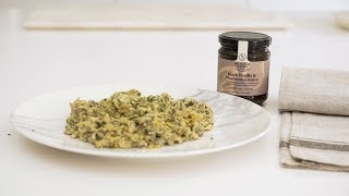 Scrambled eggs with truffles