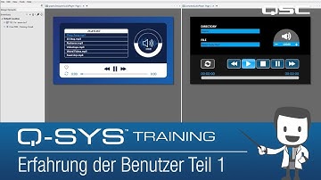 Q-SYS Training – Control Overview: User Experience Part One (German)