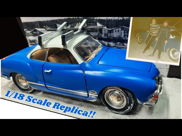 I built a 1/18 scale Volkswagen Karmann Ghia - YouTube