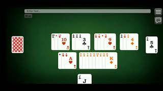 Cara Bermain Kartu Sambung Tulang Versi Android || Game Rummy Palace screenshot 2