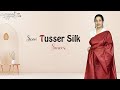 EP 528 | Semi Tusser Silk Sarees | Cloud Dzigns