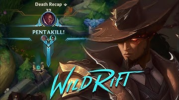 WILD RIFT LUCIAN GAMEPLAY / PATCH 4.0a LUCIAN BUFF, I GOT "PENTAKILL" (BUILD AND RUNES)