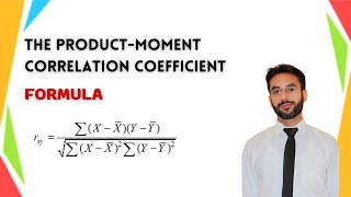 Product Moment Linear Correlation Coefficient Formula | Correlation | Statistics | CH 7 | LEC 2|HSSC