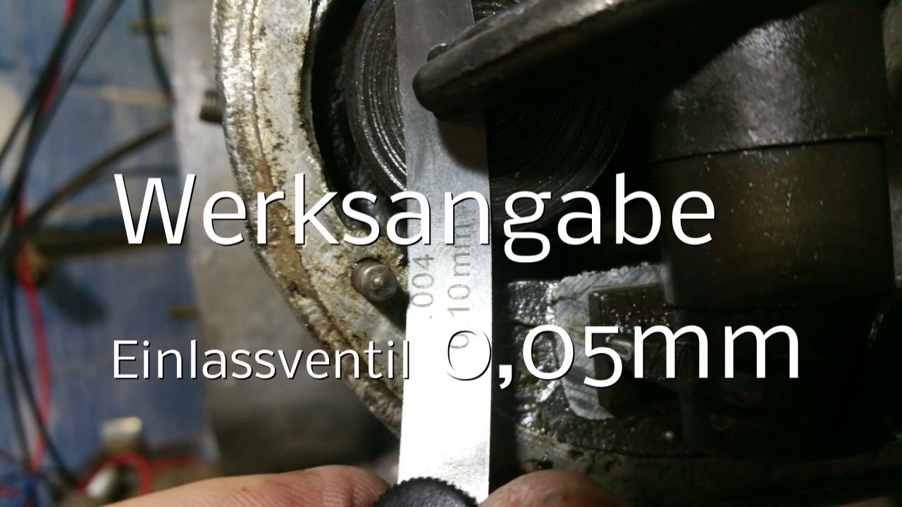 Ural 650 Ventile einstellen  BJ 1994