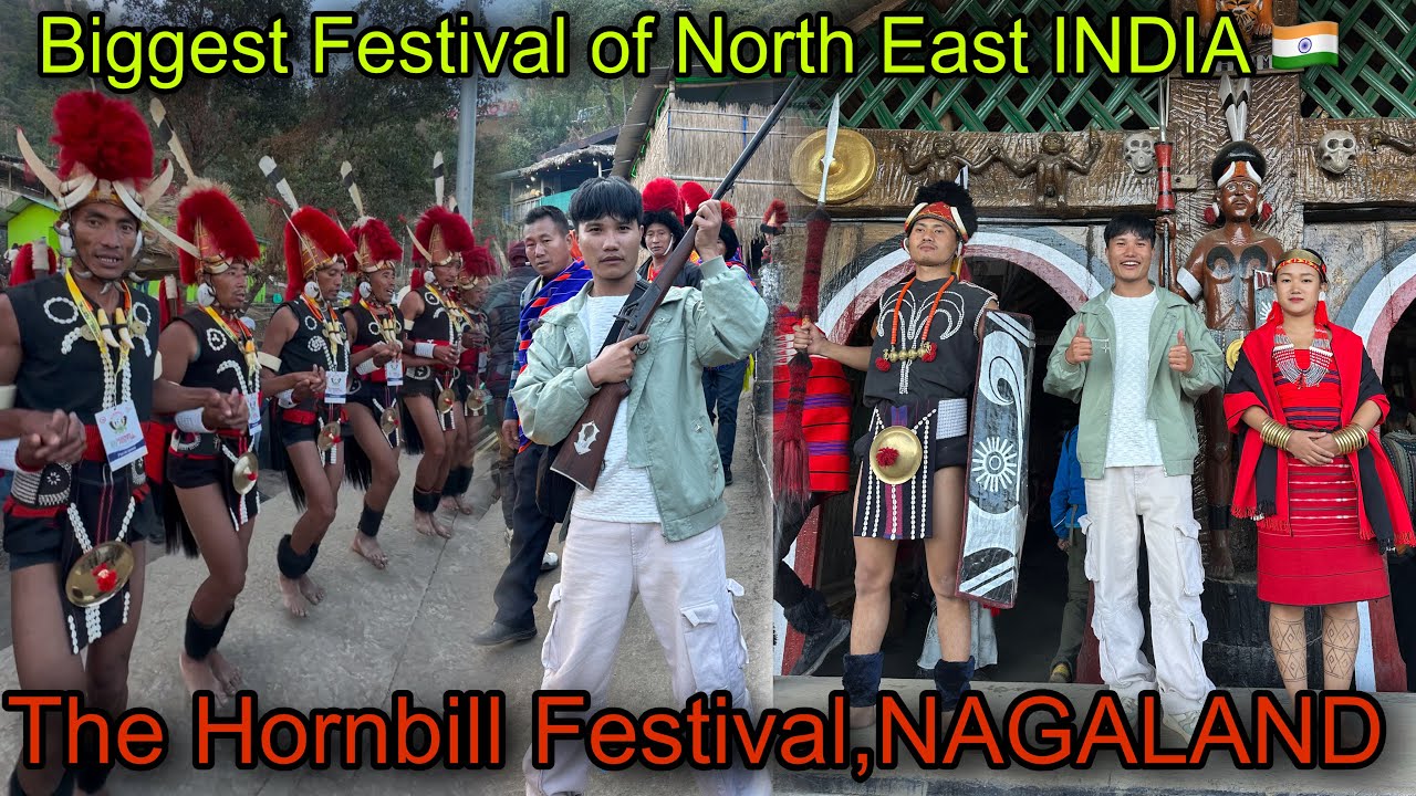 Hornbill Festival Nagaland || Biggest Festival of North East India ||Naga Ethnic Foods and Culture❤️