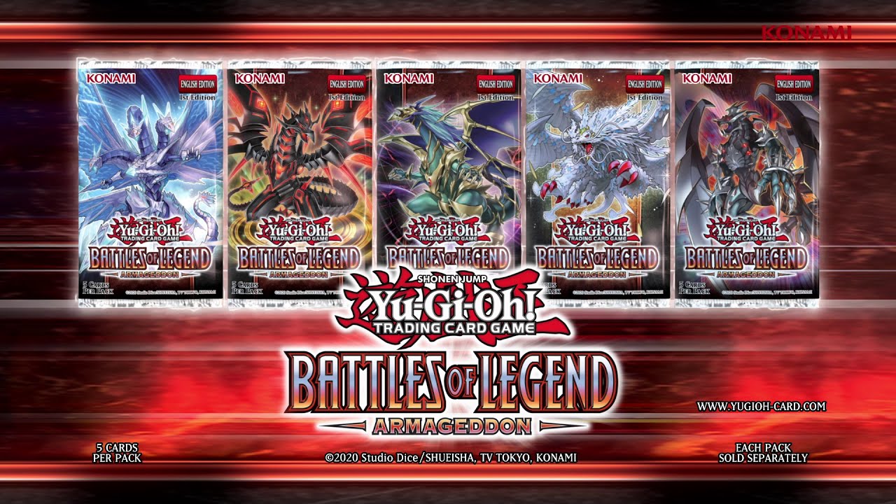 YuGiOh! TRADING CARD GAME Battles of Legend Armageddon YouTube