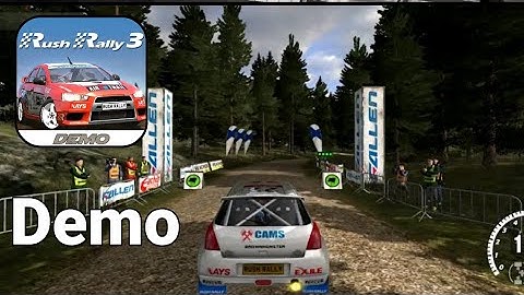 Rush Rally 3 - Gameplay DEMO (iOS, Android)
