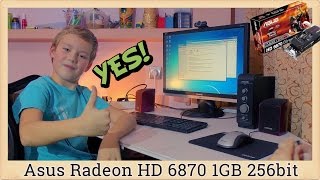 Мой новый игровой Компьютер На Прокачку VLOG #Технологии Radeon HD 6870 GDDR5 (256bit)