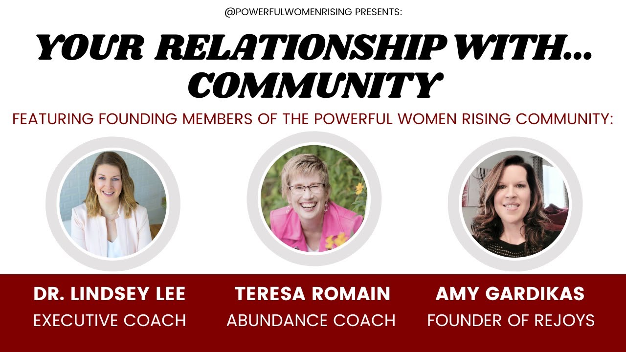 37. Your Relationship With Community w/ Dr. Lindsey Lee, Teresa Romain, and Amy Gardikas