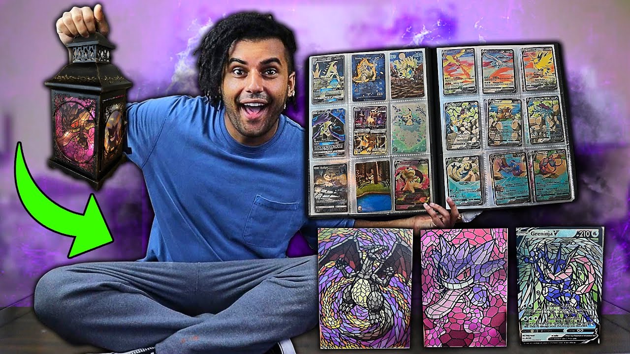 Opening POKEMON CARD THE WORD HAS NEVER SEEN BEFORE!! *RARE REAL STAINED GLASS POKEMON CARD PULLED!! Opening POKEMON CARD THE WORD HAS NEVER SEEN BEFORE!! *RARE REAL STAINED GLASS POKEMON CARD PULLED!!