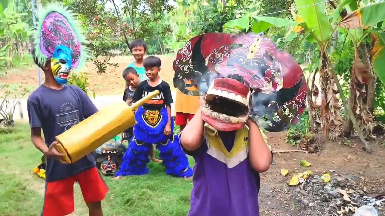 Gara-gara suntikan ajaib semua bocil jadi barongan