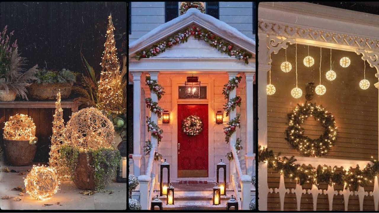 Decorate Your House This Christmas | Amazing Christmas Outdoor Decor ...