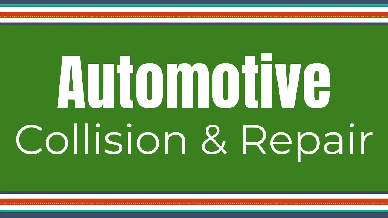 STUDENT VIDEO AUTOMOTIVE COLLISION & REPAIR MISD YouTube