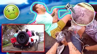 INSANE OFF ROAD TATTOO CHALLENGE BIG MISTAKE