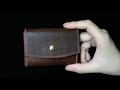 Making of Leather Card Holder - Mechi Leather