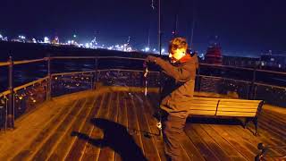 Catching whiting on hai penny pier harwich 