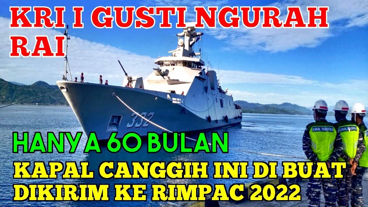HANYA BUTUH WAKTU 60 BULAN SAJA , PT PAL MEMBUAT KAPAL CANGGIH INI ...